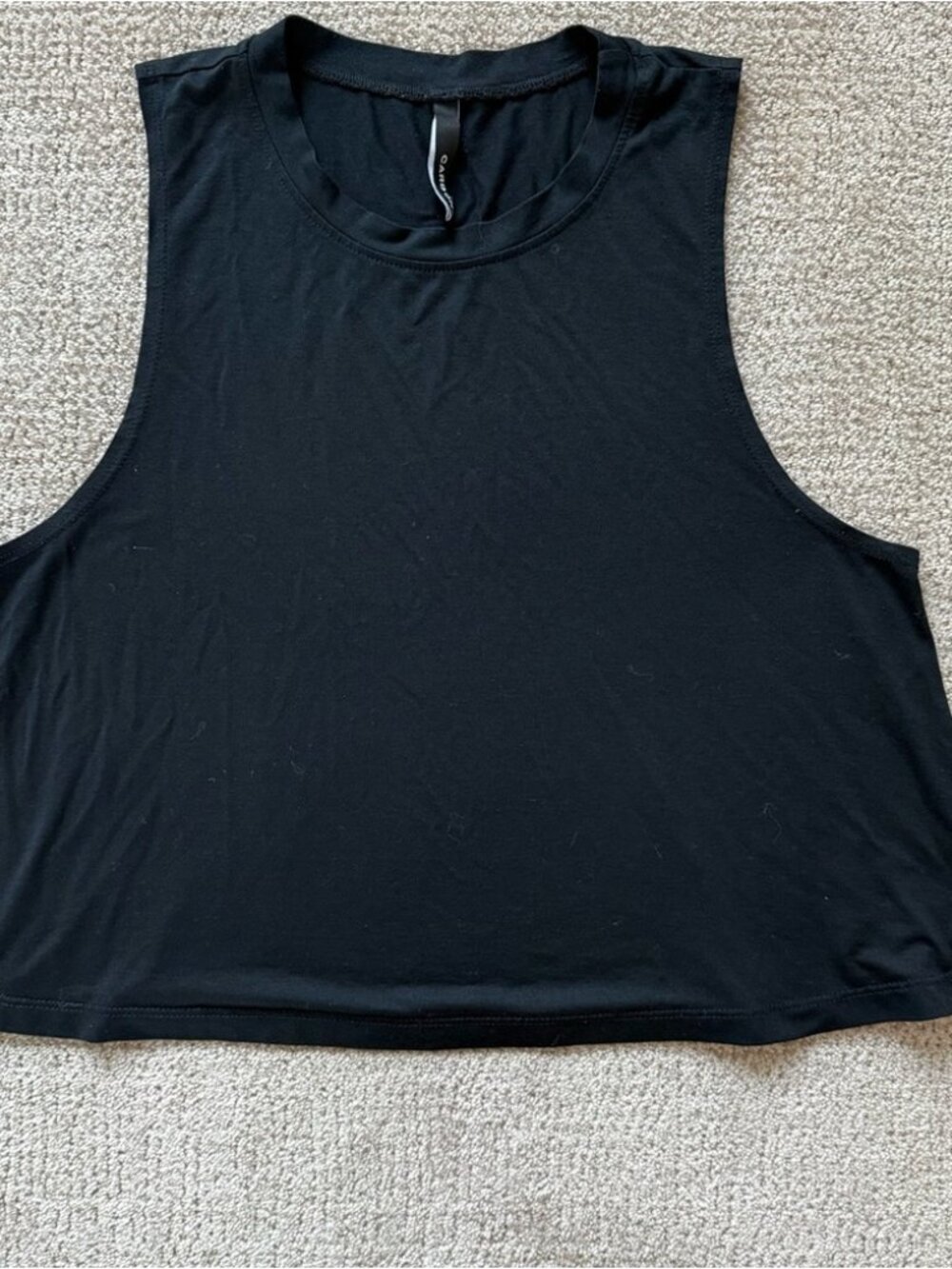 Classic Black Muscle Tee